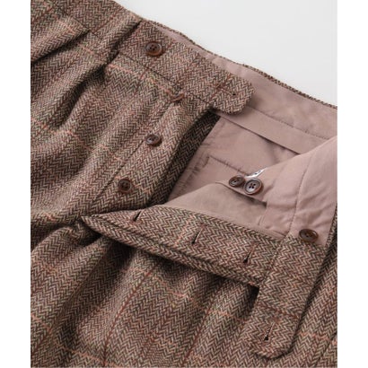 ジャーナルスタンダード JOURNAL STANDARD ts(s) / ティーエスエス Herringbone Tweed 2P WIDE PT （ブラウン）｜詳細画像