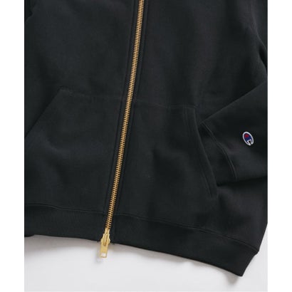 ジャーナルスタンダード JOURNAL STANDARD 《追加予約》champion for JOURNAL STANDARD private fit zip hoodie （ブラック A）｜詳細画像
