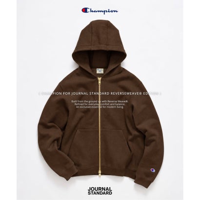 ジャーナルスタンダード JOURNAL STANDARD 《追加予約》champion for JOURNAL STANDARD private fit zip hoodie （ブラック A）｜詳細画像