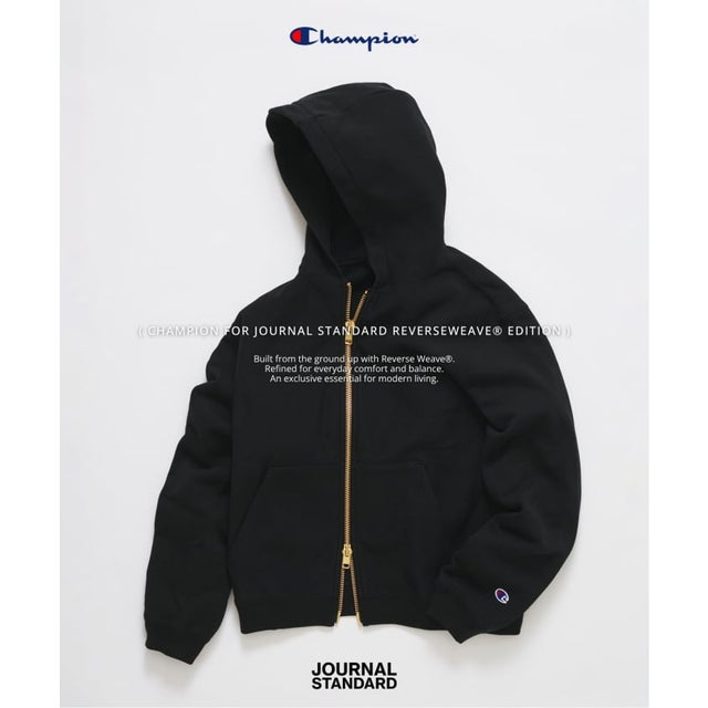 《追加予約》champion for private fit zip hoodie （ブラック A）