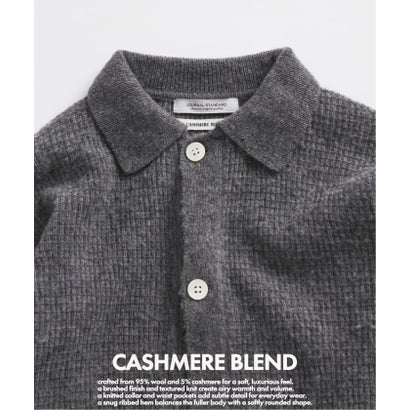 ジャーナルスタンダード JOURNAL STANDARD 《予約》カシミヤ ブレンド カラード カーディガン （パープル）｜詳細画像