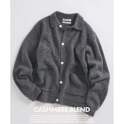 ジャーナルスタンダード JOURNAL STANDARD 《予約》カシミヤ ブレンド カラード カーディガン （グレーA）｜詳細画像