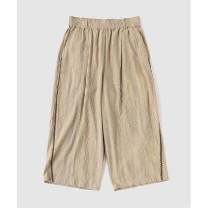 potato head / ポテトヘッド  Handloom Curve Trousers （ベージュ）｜詳細画像