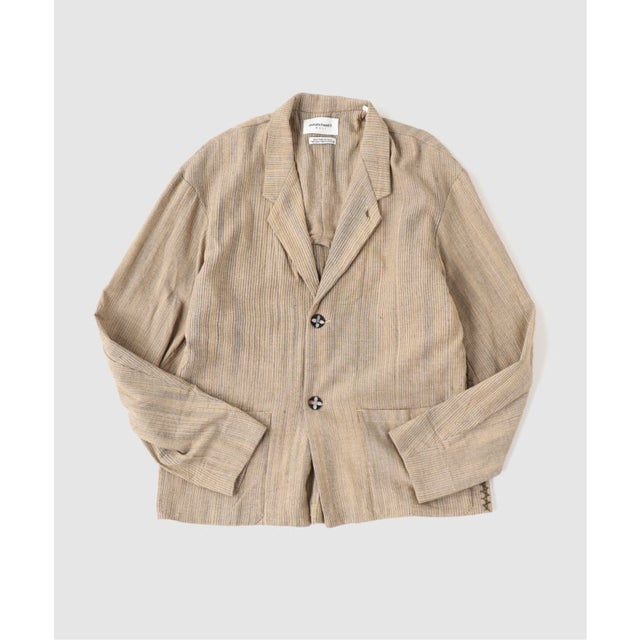 potato head / ポテトヘッド Handloom Rapel Jacket （ベージュ）