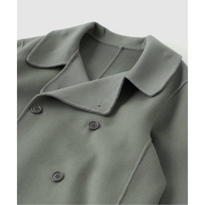 【FOLL / フォル】sp160s wool rever p coat（カーキ）｜詳細画像
