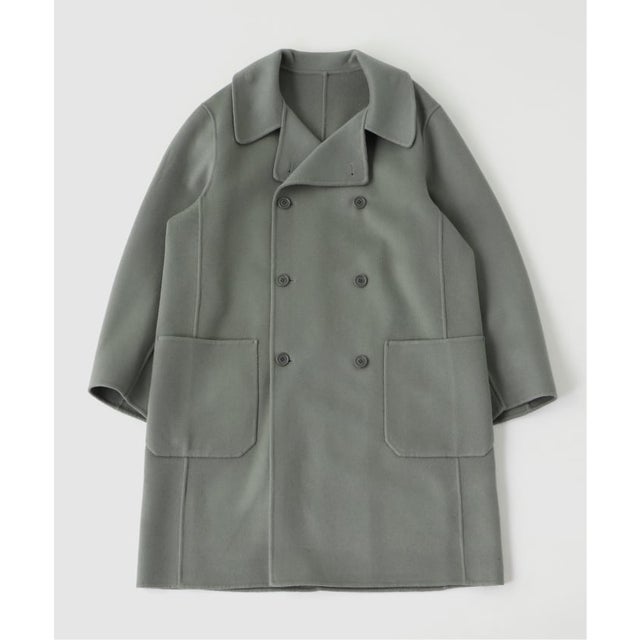【FOLL / フォル】sp160s wool rever p coat（カーキ）