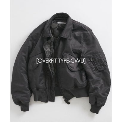 《予約》オーバー フィット CWU フライト ジャケット （ブラック A）｜詳細画像