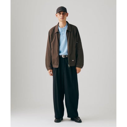 ジャーナルスタンダード JOURNAL STANDARD 《予約》TR パターン モダン ワイド パンツ 〈ストライプ / チェック〉 （ブラック B）｜詳細画像
