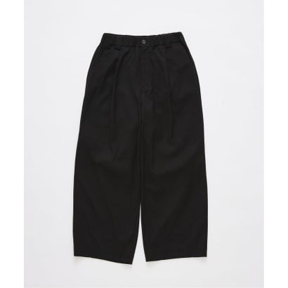 ジャーナルスタンダード JOURNAL STANDARD 《予約》TR パターン モダン ワイド パンツ 〈ストライプ / チェック〉 （ブラック B）｜詳細画像