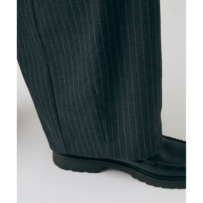 ジャーナルスタンダード JOURNAL STANDARD 《予約》TR パターン モダン ワイド パンツ 〈ストライプ / チェック〉 （ブラウン）｜詳細画像
