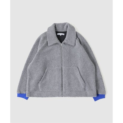 ジャーナルスタンダード JOURNAL STANDARD KATHARINE HAMNETT / キャサリン ハムネット WOOL BOA ZIPUP JACKET （グレーA）｜詳細画像