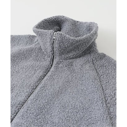 ジャーナルスタンダード JOURNAL STANDARD KATHARINE HAMNETT / キャサリン ハムネット WOOL BOA ZIPUP JACKET （グレーA）｜詳細画像