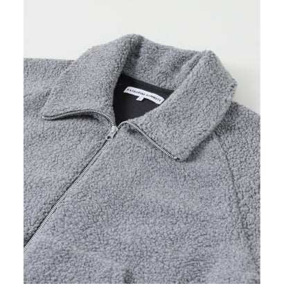 ジャーナルスタンダード JOURNAL STANDARD KATHARINE HAMNETT / キャサリン ハムネット WOOL BOA ZIPUP JACKET （グレーA）｜詳細画像