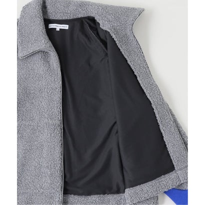 ジャーナルスタンダード JOURNAL STANDARD KATHARINE HAMNETT / キャサリン ハムネット WOOL BOA ZIPUP JACKET （グレーA）｜詳細画像