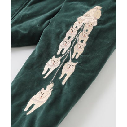 TAILOR TOYO / テーラー東洋 VELVETEEN QUILT SUKA （ブラック）｜詳細画像