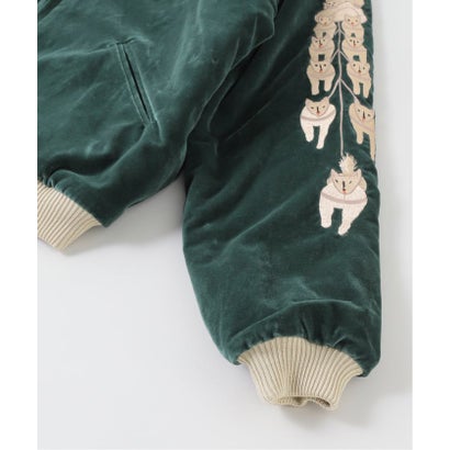 TAILOR TOYO / テーラー東洋 VELVETEEN QUILT SUKA （ブラック）｜詳細画像