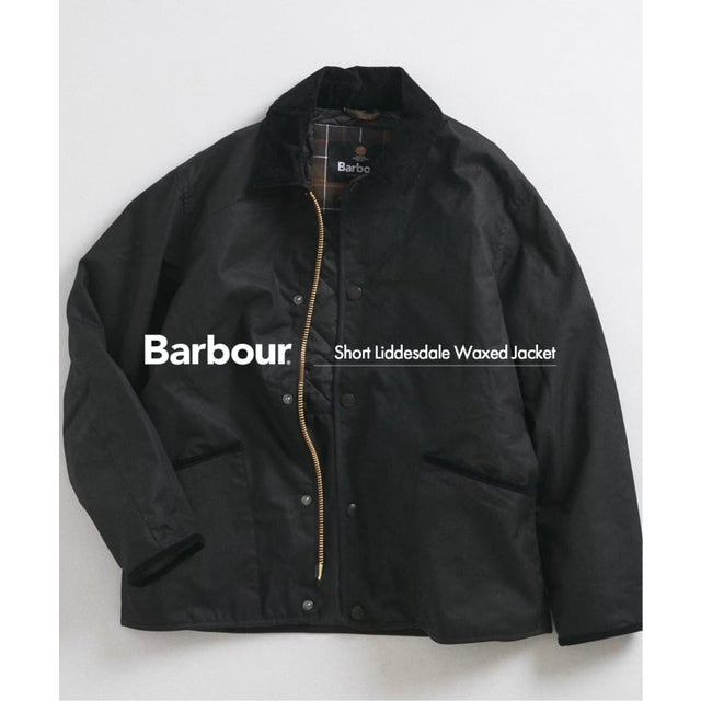 《予約》Barbour / バブアー リデスデール ワックス ショート ジャケット （ブラック）