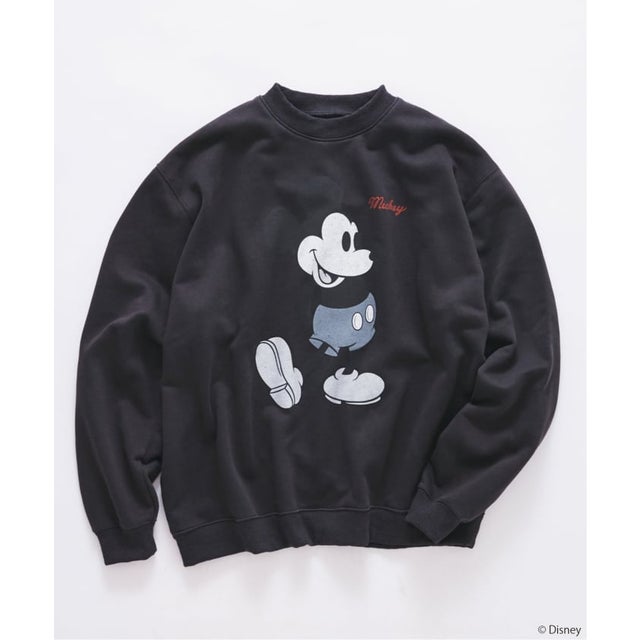 DISNEY / ディズニー プリントスウェット （ブラック）