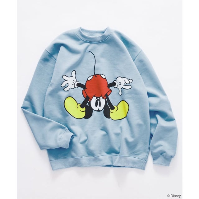 DISNEY / ディズニー プリントスウェット （ブルー）