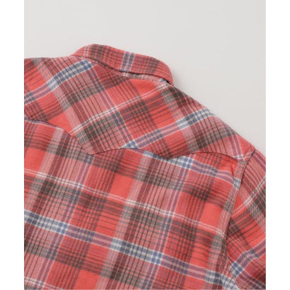 ジャーナルスタンダード JOURNAL STANDARD WYTHE / ワイス WASHED FLANNEL PEARLSNAP SHIRT （ブルー）｜詳細画像