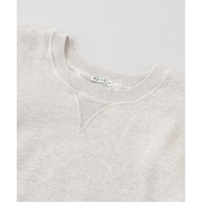 WYTHE / ワイス COTTON CREWNECK SWEATSHIRT （ブラック A）｜詳細画像