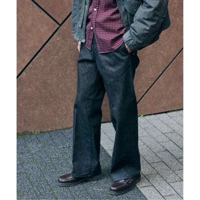 ジャーナルスタンダード JOURNAL STANDARD 《予約》デニム スラックス （ネイビー）｜詳細画像