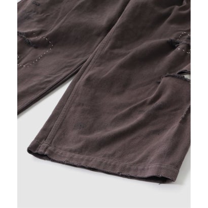 ANACHRONORM / アナクロノーム KERSEY TUCK WIDE PANTS （ブラウン）｜詳細画像