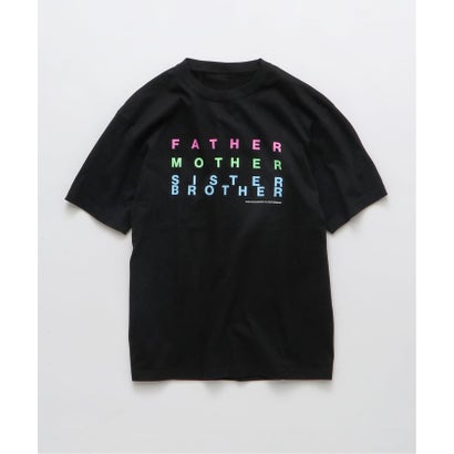《予約》FATHER MOTHER SISTER BROTHER / ファザーマザーシスターブラザー Tシャツ （ブラック）｜詳細画像