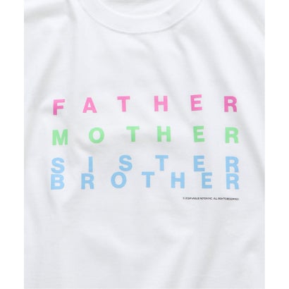 《予約》FATHER MOTHER SISTER BROTHER / ファザーマザーシスターブラザー Tシャツ （ブラック）｜詳細画像