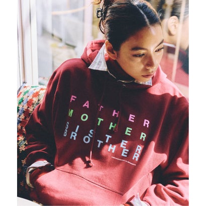 《予約》FATHER MOTHER SISTER BROTHER / ファザーマザーシスターブラザー パーカー （ブラック）｜詳細画像