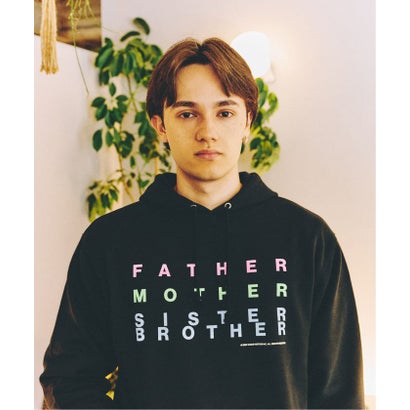 《予約》FATHER MOTHER SISTER BROTHER / ファザーマザーシスターブラザー パーカー （ボルドー）｜詳細画像
