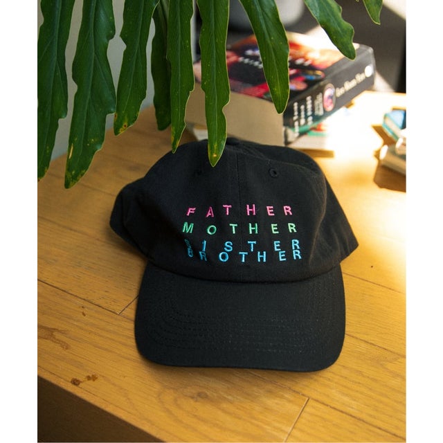 《予約》FATHER MOTHER SISTER BROTHER / ファザーマザーシスターブラザー キャップ （ブラック）