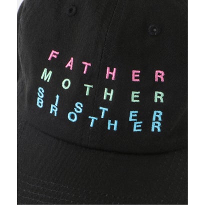 《予約》FATHER MOTHER SISTER BROTHER / ファザーマザーシスターブラザー キャップ （ボルドー）｜詳細画像
