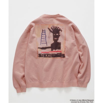 《予約》Jean-Michel Basquiat / ジャン＝ミシェル・バスキア プリントスウェット （ブラック）｜詳細画像