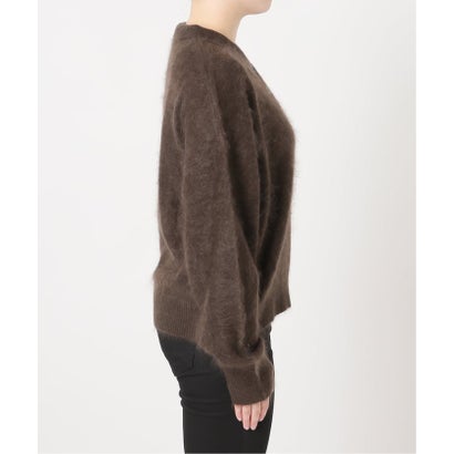 ジャーナルスタンダード JOURNAL STANDARD FLUFFY KNIT ポロシャツ（ブラウン）｜詳細画像