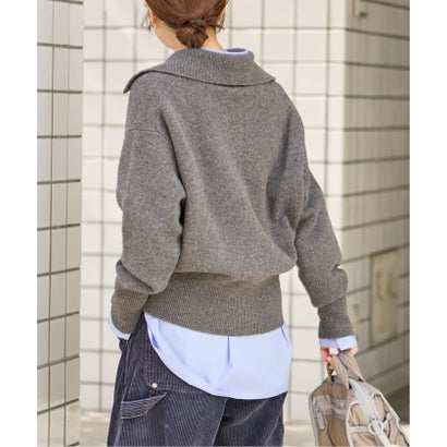 ジャーナルスタンダード JOURNAL STANDARD 《新色あり/追加予約》MUSICオープンカラーカーディガン （ブラック）｜詳細画像