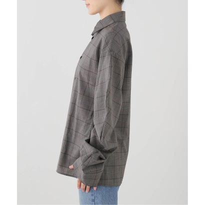 別注【MIOSMOKEY/ミオズモーキー】 for JS PRINT OPEN COLLAR SHRT （グレー）｜詳細画像