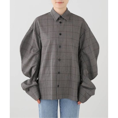 別注【MIOSMOKEY/ミオズモーキー】 for JS PRINT OPEN COLLAR SHRT （グレー）｜詳細画像