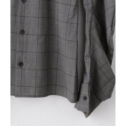 別注【MIOSMOKEY/ミオズモーキー】 for JS PRINT OPEN COLLAR SHRT （グレー）｜詳細画像
