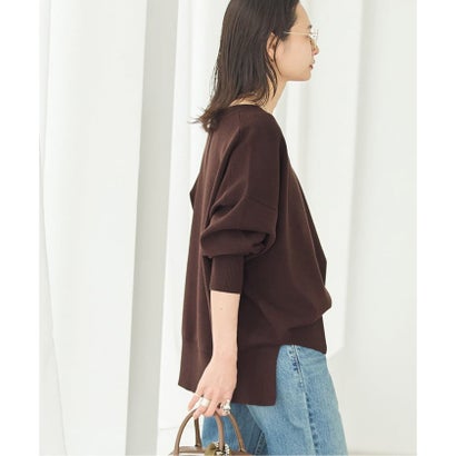 ジャーナルスタンダード JOURNAL STANDARD 《WEB限定追加2》ウォッシャブルTEXBRID Vプルオーバー （ブラック）｜詳細画像