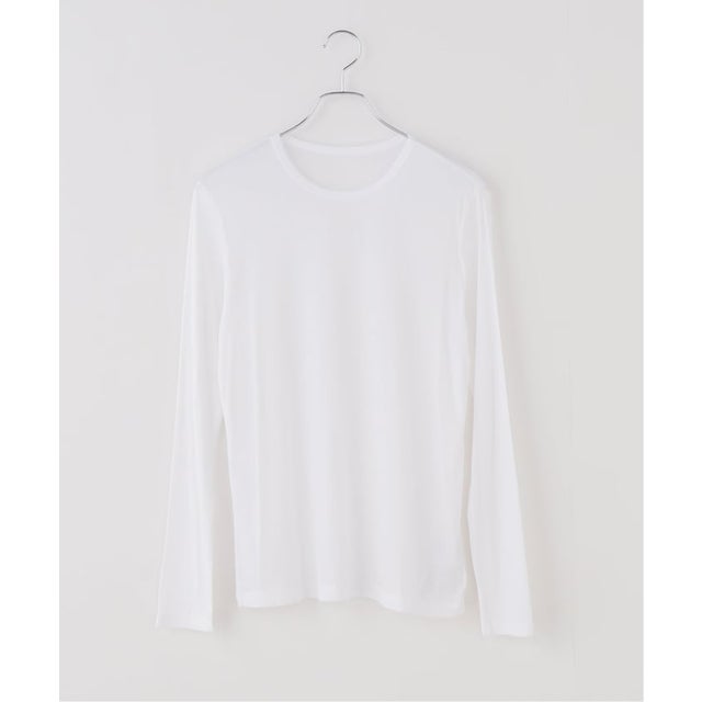 シアーコットンクルーネック TEE （ホワイト）