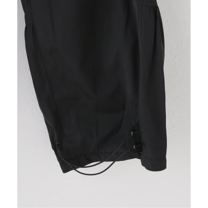 【LOW CLASSIC/ロウ クラシック】 Fleece-lined volume leg pant （ブラック）｜詳細画像