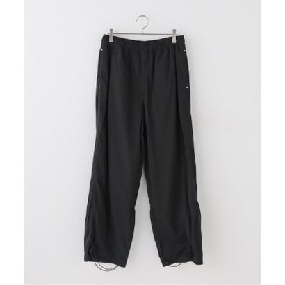 【LOW CLASSIC/ロウ クラシック】 Fleece-lined volume leg pant （ブラック）｜詳細画像