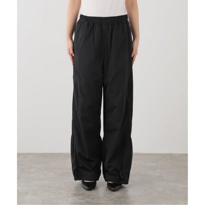 【LOW CLASSIC/ロウ クラシック】 Fleece-lined volume leg pant （ブラック）｜詳細画像