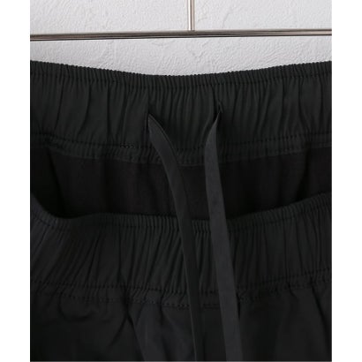 【LOW CLASSIC/ロウ クラシック】 Fleece-lined volume leg pant （ブラック）｜詳細画像
