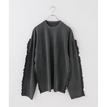 ジャーナルスタンダード JOURNAL STANDARD 【HOLIDAY/ホリデイ】 SUPER FINE DRY RUFFLE L/S TOPS （グリーン）｜詳細画像