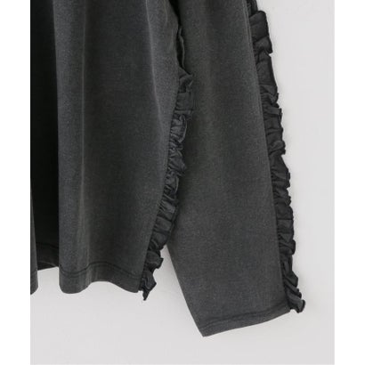 ジャーナルスタンダード JOURNAL STANDARD 【HOLIDAY/ホリデイ】 SUPER FINE DRY RUFFLE L/S TOPS （グリーン）｜詳細画像