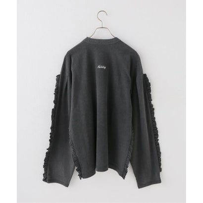 ジャーナルスタンダード JOURNAL STANDARD 【HOLIDAY/ホリデイ】 SUPER FINE DRY RUFFLE L/S TOPS （グリーン）｜詳細画像
