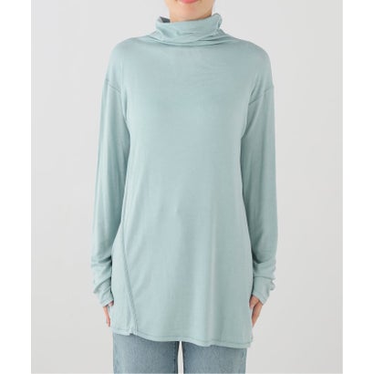 ジャーナルスタンダード JOURNAL STANDARD 【LOW CLASSIC/ロウ クラシック】High neck jersey top （ブルー A）｜詳細画像