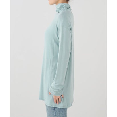 ジャーナルスタンダード JOURNAL STANDARD 【LOW CLASSIC/ロウ クラシック】High neck jersey top （ブルー A）｜詳細画像